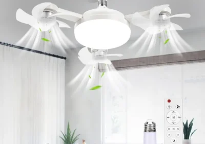 Free ad: Ventilateur de plafond HIAME avec lumière et télécommande, 50W LED Drone Ventilateur de balcon, 3 vitesses, éclairage ajustable 3 couleurs - Meilleur Prix in France. Ventilateur de plafond HIAME avec lumière et télécommande, 50W LED Drone Ventilateur de balcon, 3 vitesses, éclairage ajustable 3 couleurs - Meilleur Prix in France