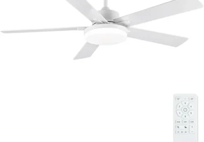 Free ad: Ventilateur de plafond Newday 132 cm avec lumière blanche, ventilateur silencieux et réglable avec télécommande pour chambre à coucher in France. Ventilateur de plafond Newday 132 cm avec lumière blanche, ventilateur silencieux et réglable avec télécommande pour chambre à coucher in France