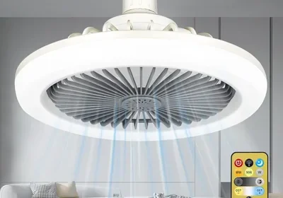 Free ad: Ventilateur Plafond Silencieux avec Lumière LED 30W, E27, Petit Ventilateur de Plafond Éclairage avec Télécommande, Dimmable - Best Deal in France. Ventilateur Plafond Silencieux avec Lumière LED 30W, E27, Petit Ventilateur de Plafond Éclairage avec Télécommande, Dimmable - Best Deal in France