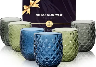 Free ad: Vessyn Kolora Gläsor, Set of 6, 370ml Stor Vattenreserv i Modern Naturdesign (Blade och Vave Relief Muster) - Best Deal in Sweden. Vessyn Kolora Gläsor, Set of 6, 370ml Stor Vattenreserv i Modern Naturdesign (Blade och Vave Relief Muster) - Best Deal in Sweden