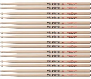 Free ad: Vic Firth X5B Extreme 5B Wood Tip Drum Sticks (12 Pair Bundle) - Best Deal in Singapore. Vic Firth X5B Extreme 5B Wood Tip Drum Sticks (12 Pair Bundle) - Best Deal in Singapore