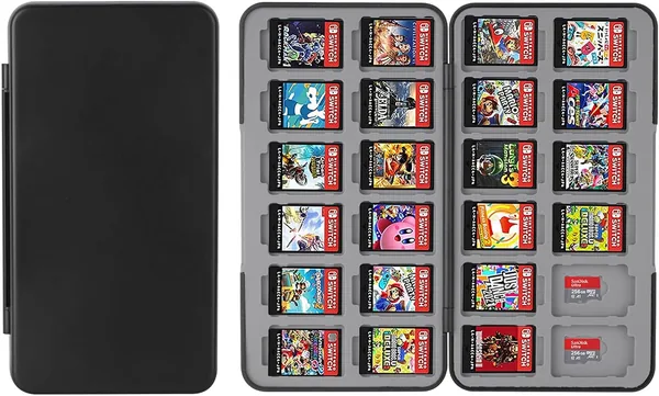 Vicloon Etui na karty do gier Nintendo Switch – 24 przegródki, 21% taniej