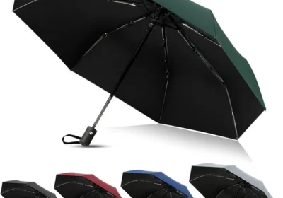 Vicloon Składany Parasol - Wiatroszczelny i Anty-UV, Automatyczne Otwieranie/Zamykanie, Kompaktowy - Najlepsza Cena in Poland