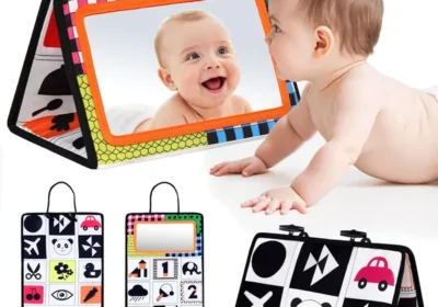 Vicloon Tummy Time Belly Play Mirror Mat - 10% Off in Sweden