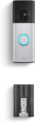 Videotimbre inalámbrico Ring Plus (última generación), níquel plateado, batería desmontable – 68% Off