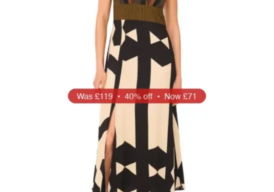 Free ad: Vince Camuto Women's Mixed-Print V-Neck Maxi Halter Dress - 40% Off in United States. Vince Camuto Women's Mixed-Print V-Neck Maxi Halter Dress - 40% Off in United States