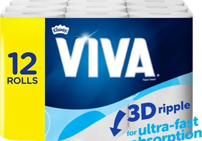 Free ad: VIVA Paper Towels 12 Count (4x3 Rolls) Best Deal in New Zealand. VIVA Paper Towels 12 Count (4x3 Rolls) Best Deal in New Zealand