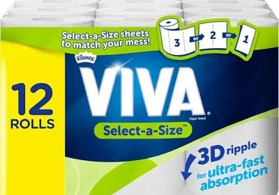 Free ad: VIVA Select-A-Size Paper Towel 12 Count (4x3 Rolls) Best Deal in Australia. VIVA Select-A-Size Paper Towel 12 Count (4x3 Rolls) Best Deal in Australia