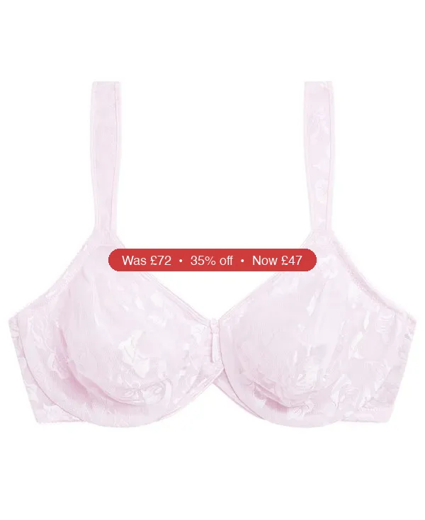 Wacoal Women’s Awareness Full Figure Seamless Underwire Bra 85567, Up To I Cup – 35% Off