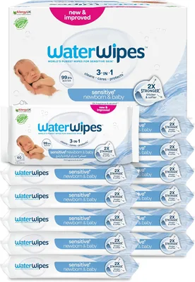 WaterWipes Sensitive+ – 720 Pezzi, 25% di Sconto