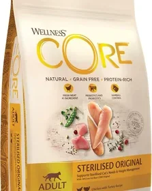 Free ad: Wellness CORE Original Sterilisé 4 kg, Poulet/Dinde - Nourriture pour Chat Stérilisée sans Céréales Naturelle Hypoallergénique Haute Protéine H in Belgium. Wellness CORE Original Sterilisé 4 kg, Poulet/Dinde - Nourriture pour Chat Stérilisée sans Céréales Naturelle Hypoallergénique Haute Protéine H in Belgium