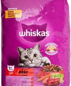 Free ad: Whiskas Beef Flavoured Adult Dry Cat Food 2.7 kg - 40% Off in South Africa. Whiskas Beef Flavoured Adult Dry Cat Food 2.7 kg - 40% Off in South Africa