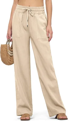 Willit Women Linen Palazzo Pants – Wide Leg Casual 29/31/33″ Best Deal