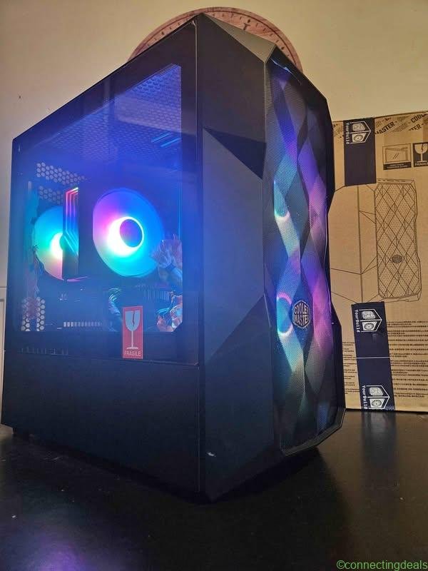 Windows 11 RGB Game PC Ryzen 5 1600X | GTX 1060