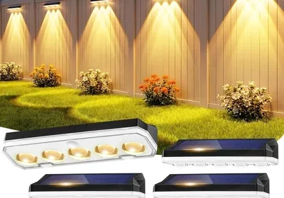 Wonkelly Solar Fence Lights 32% Off in United Kingdom