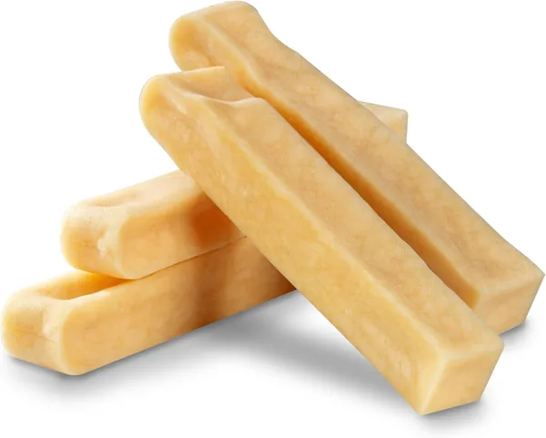 WOW BITES Premium Chew Bars voor Honden – Langdurige Natuurlijke Melk Snacks voor Kleine Honden met Kaasvulling (140g, Pakket) Best Deal