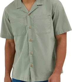 Free ad: Wrangler Authentics Men's Short Sleeve Camp Shirt | Best Deal in Singapore. Wrangler Authentics Men's Short Sleeve Camp Shirt | Best Deal in Singapore