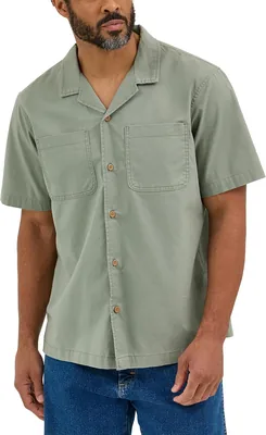Wrangler Authentics Men’s Short Sleeve Camp Shirt | Best Deal