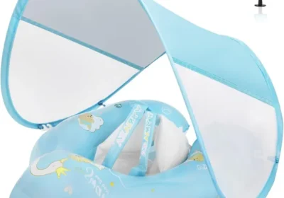 WYRIAZA Ring de baignade pour bébé avec protection solaire, adapté aux bébés de 3 à 36 mois (1-3 ans), Ring de baignade avec protection UV in France