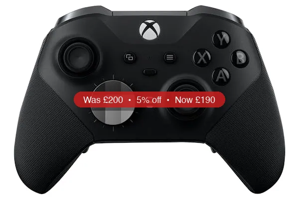 Xbox Elite Series 2 Wireless Controller | Black – 5% Off