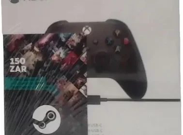 Xbox Wireless Controller Black + R 150 Steam Voucher - Best Deal in South Africa