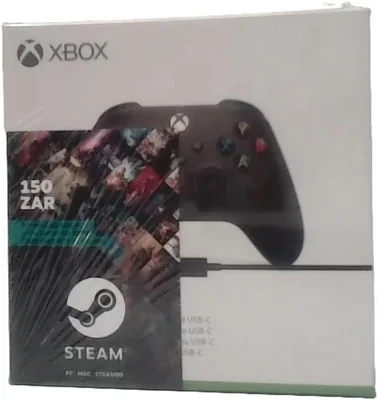 Xbox Wireless Controller Black + R 150 Steam Voucher – Best Deal