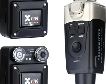 Free ad: Xvive U45R2 Sistema de monitor inalámbrico en el oído 5.8ghz IEM, 1 transmisor y 2 receptores de bodypack, negro - Mejor Precio in Mexico. Xvive U45R2 Sistema de monitor inalámbrico en el oído 5.8ghz IEM, 1 transmisor y 2 receptores de bodypack, negro - Mejor Precio in Mexico