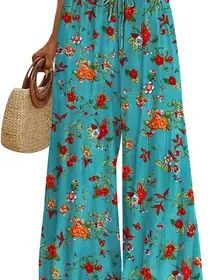 Free ad: YESNO Women Flowy Wide Leg Pants Drawstring - Best Deal in United States. YESNO Women Flowy Wide Leg Pants Drawstring - Best Deal in United States