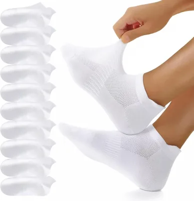YouShow 10 Pares Medias de Algodón para Deportes Ancla para Hombre y Mujer