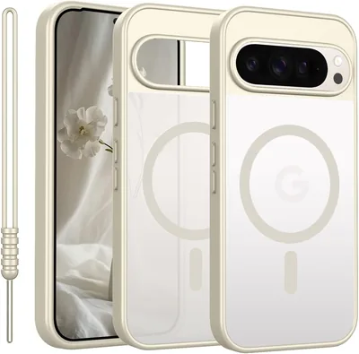 YUANDMI Google Pixel 9 Pro XL Cas med MagSafe, Hany Case Magnetisk Jämn Matt Touch – Best Deal