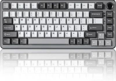 Free ad: YUNZII B75 PRO Draadloze Mechanische Toetsenbord met 75% Layout, RGB Verlichting en Hot-Swap Gasket, voor Windows/Mac - 24% Korting in Netherlands. YUNZII B75 PRO Draadloze Mechanische Toetsenbord met 75% Layout, RGB Verlichting en Hot-Swap Gasket, voor Windows/Mac - 24% Korting in Netherlands