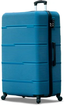 ZAAPPY 32 Inch Hard Shell Suitcase, ABS, Horizon Line, Combination Lock, 36-40kg