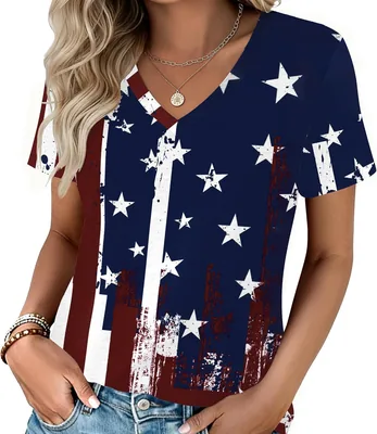 Zeagoo Women’s V-Neck Short Sleeve Tshirts – Best Deal