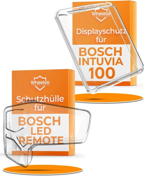 Zestaw 2 pokrowców ochronnych dla Bosch LED Remote & Intuvia 100 – Przezroczyste