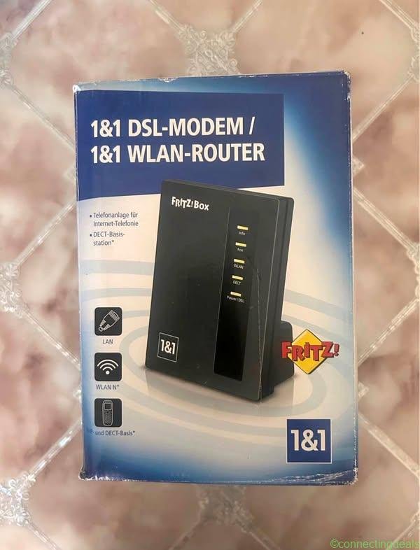 1&1 FRITZ!Box DSL Modem / WLAN-Router zu verkaufen