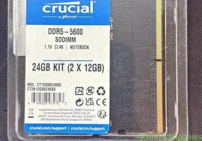 12GB X2 KIT DDR5 CRUCIAL in Bangalore