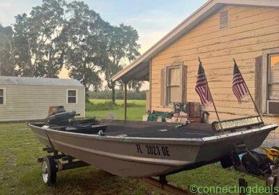 Free ad: 14ft john boat in Jacksonville. 14ft john boat in Jacksonville