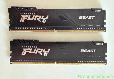 16 GB Kingston Fury Beast DDR4 RAM (2x8gb) in Copenhagen