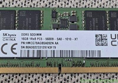 16GB DDR5 Laptop RAM 5600 in Dublin