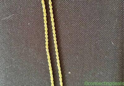 Free ad: 18 k gold necklace in Sydney. 18 k gold necklace in Sydney
