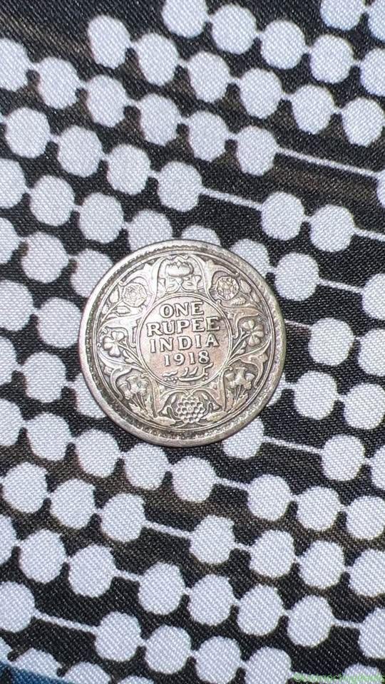 1918 pure silver king George v