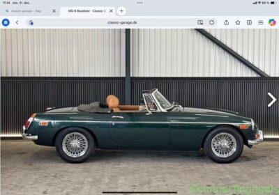 1972 MGB Capriolet in Copenhagen