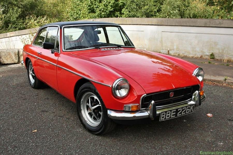 1972 MGB GT – Red – Overdrive