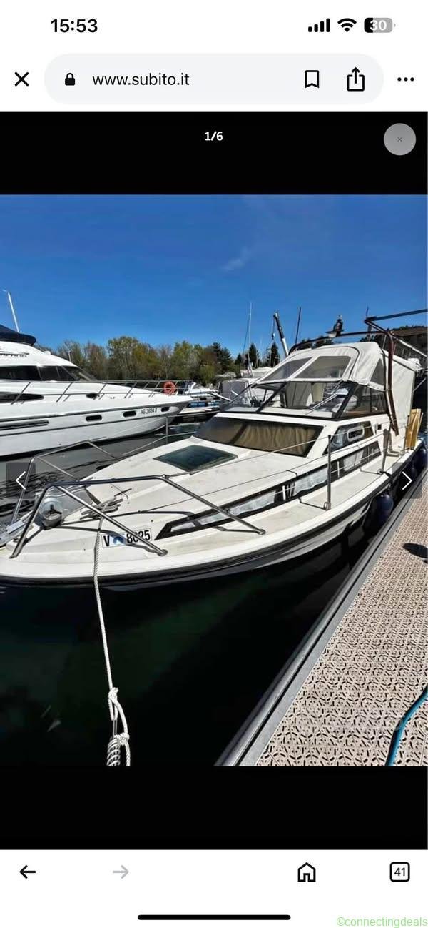 1980 FJORD 24 WEEKENDER