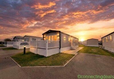2 bedroom static caravan for sale with patio in Liverpool