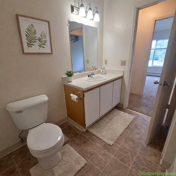 2 Beds 1 Bath Apartment
