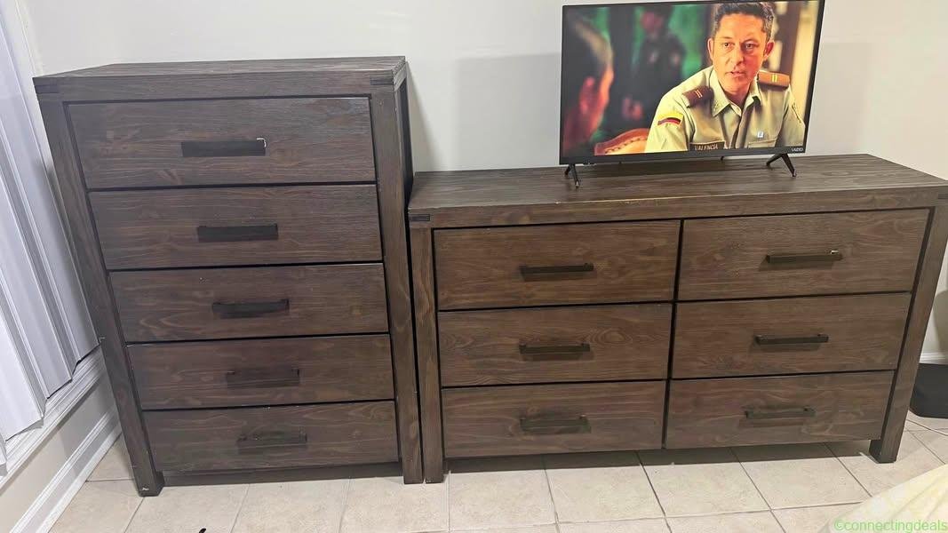 2 Dressers (TV Not included)