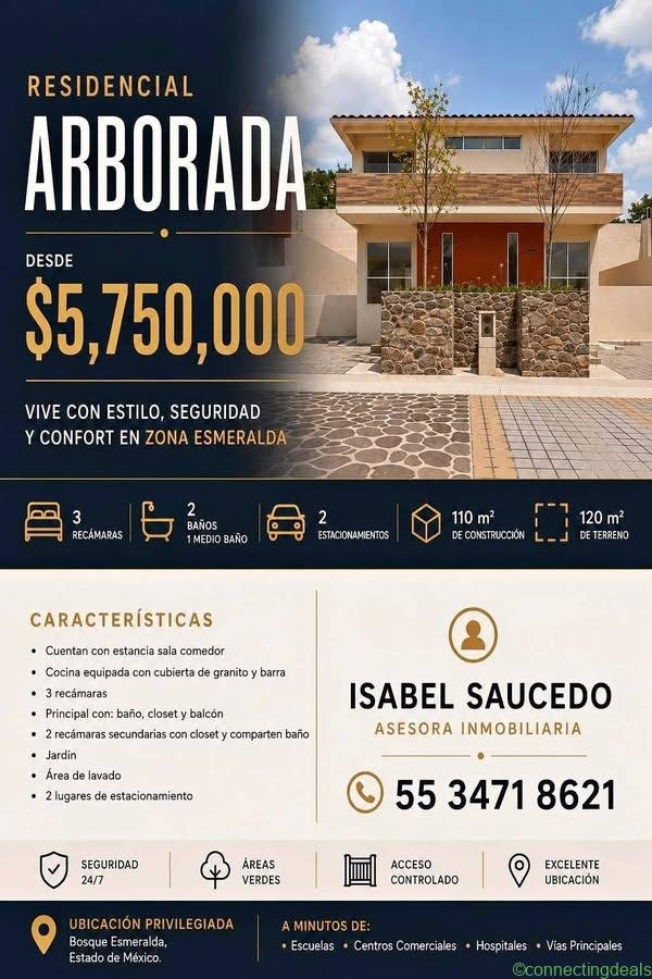 2 habitaciones 2 baños – Casa