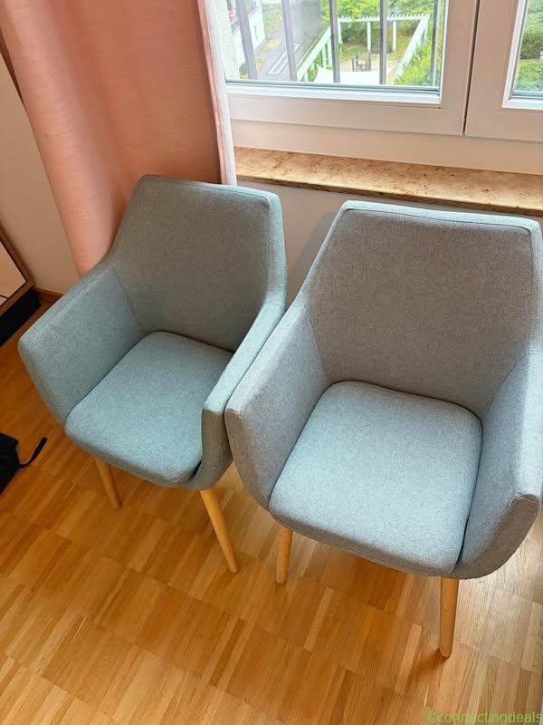 2 Home24 upholstered chair