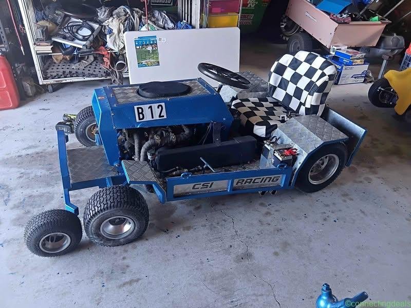 2 race mowers